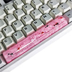 ECHOME Koi Fish Spacebar Keycaps 6.25U Custom Resin DIY Cherry Spacebar Keycaps MX Switch Translucent Keycap Mechanical Keyboard