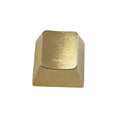 1PC Metal Keycap Matte Gold Zinc Alloy Keycaps Replaces for Mechanical Keyboards DropShipping