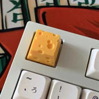 ESC Keycaps Cheese Cake Game Computer Mechanical Keyboard Keycap Personality for Key Cap Accessories