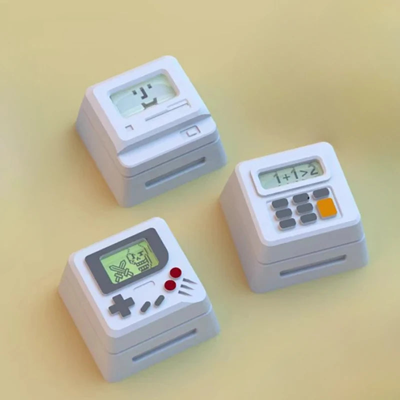 Switchable Keycap Kit 4 Keycaps K-04 Keyboard Keycaps 3In1 For Mechanical Classic Retro Cute Transpare ...